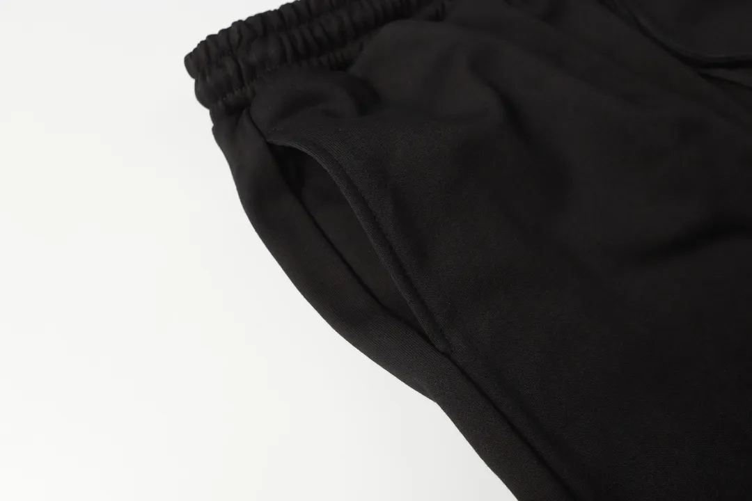 Saint Michael series of fashionable casual long sweatpants Style number: 247P190 Color: Black Size: S M L XL